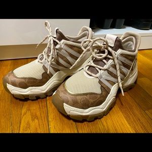 Coach Logo leather sneaker